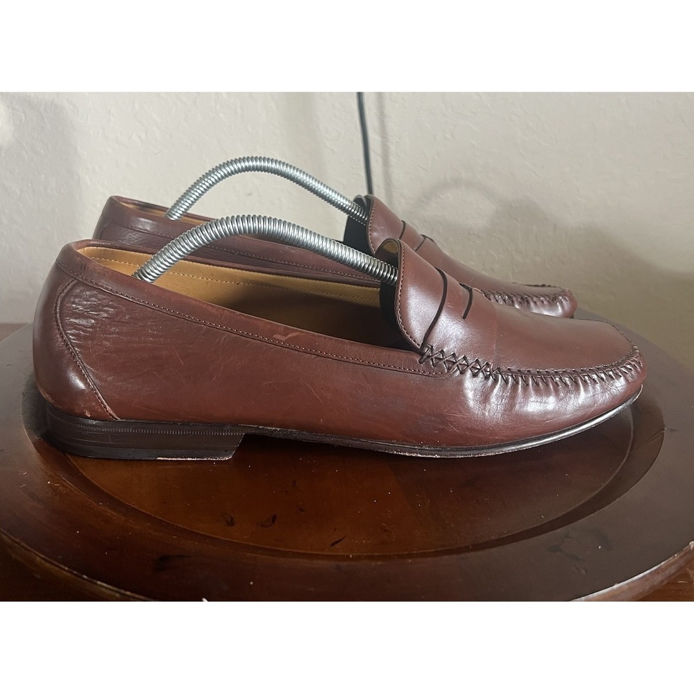Cole Haan Resort Penny Loafers Shoes Dress Leather Slip On Mens 12 D Classic
